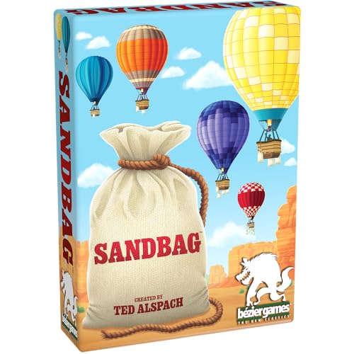 Sandsack - von The Creators of Cat in The Box Deluxe Edition Bézier Games - Trick Taking Kartenspiel - 30 Minuten Spielzeit - Strategie-Kartenspiel für 3 bis 6 Spieler - Schnelles Gameplay von Bezier Games
