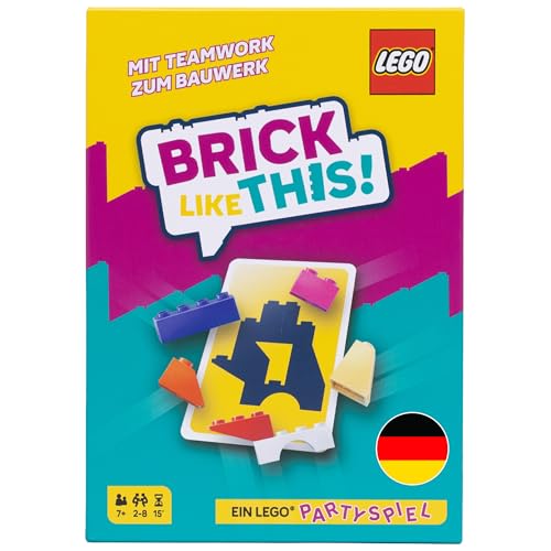 Asmodee Brick Like This! Das offizielle Lego-Partyspiel - Schnelles, lustiges Bauspiel für Familien, Kinder, Jugendliche und Erwachsene – 15 Minuten, für 2-8 Spieler ab 7 Jahren, Deutsch Version Asmodee Brick Like This! Das offizielle Lego-Partyspiel - Schnelles, lustiges Bauspiel für Familien, Kinder, Jugendliche und Erwachsene – 15 Minuten, für 2-8 Spieler ab 7 Jahren, Deutsch Version von Bezzerwizzer