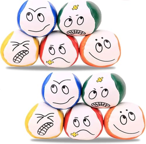 Bhina 12 Stück Jonglierbälle Kinder Jonglierbälle Erwachsene Jonglierbälle für Anfänger Jonglierball Set Zirkusballspiele Jonglierbälle für Jungen, Mädchen und Erwachsene, Langlebig und Weich Bhina 12 Stück Jonglierbälle Kinder Jonglierbälle Erwachsene Jonglierbälle für Anfänger Jonglierball Set Zirkusballspiele Jonglierbälle für Jungen, Mädchen und Erwachsene, Langlebig und Weich von Bhina