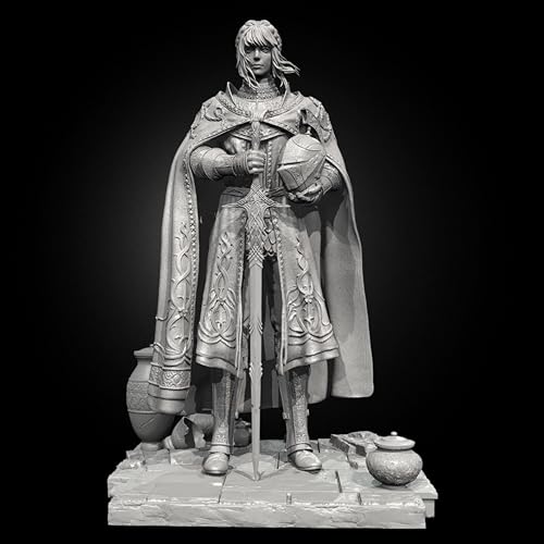 Bhowsa 1/18 Antiker europäischer Ritter Resin-Modellbausatz Unbemaltes und unmontiertes Resin-Modell //q9E4J5 von Bhowsa