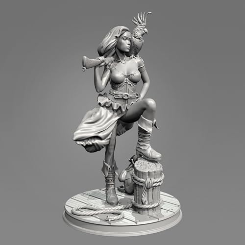 Bhowsa 1/24 Science-Fiction-Agentin-Soldatin-Resin-Modellbausatz Unbemaltes und unmontiertes Resin-Modell // e9c7J2 Bhowsa 1/24 Science-Fiction-Agentin-Soldatin-Resin-Modellbausatz Unbemaltes und unmontiertes Resin-Modell // e9c7J2 von Bhowsa