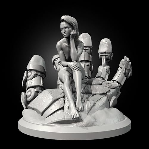 Bhowsa 1/24 Science-Fiction-Agentin-Soldatin-Resin-Modellbausatz Unbemaltes und unmontiertes Resin-Modell // e9c7J8 Bhowsa 1/24 Science-Fiction-Agentin-Soldatin-Resin-Modellbausatz Unbemaltes und unmontiertes Resin-Modell // e9c7J8 von Bhowsa