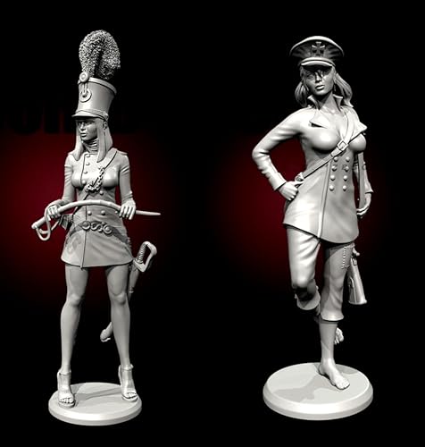 Bhowsa 1/35 Erster Weltkrieg Soldatin Resin-Modellbausatz Unbemaltes und unmontiertes Resin-Modell (2 Figuren) //e7c4J10 von Bhowsa