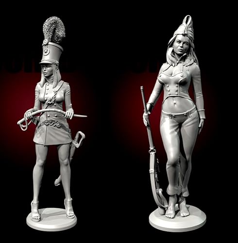Bhowsa 1/35 Erster Weltkrieg Soldatin Resin-Modellbausatz Unbemaltes und unmontiertes Resin-Modell (2 Figuren) //e7c4J11 von Bhowsa