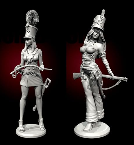 Bhowsa 1/35 Erster Weltkrieg Soldatin Resin-Modellbausatz Unbemaltes und unmontiertes Resin-Modell (2 Figuren) //e7c4J12 von Bhowsa