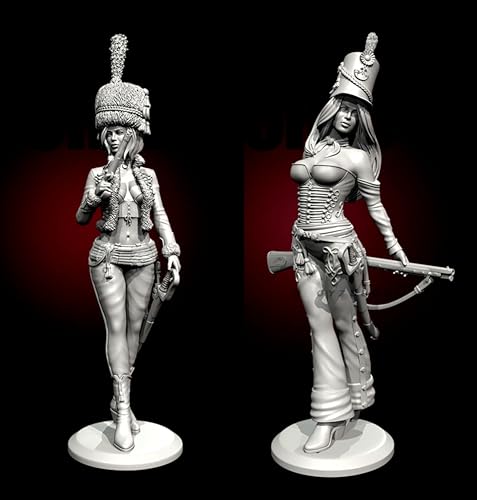 Bhowsa 1/35 Erster Weltkrieg Soldatin Resin-Modellbausatz Unbemaltes und unmontiertes Resin-Modell (2 Figuren) //e7c4J14 von Bhowsa