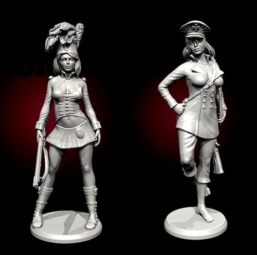 Bhowsa 1/35 Erster Weltkrieg Soldatin Resin-Modellbausatz Unbemaltes und unmontiertes Resin-Modell (2 Figuren) //e7c4J3 von Bhowsa