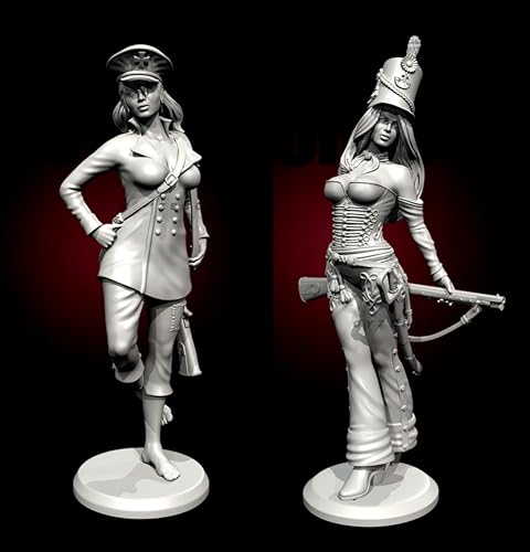 Bhowsa 1/35 Erster Weltkrieg Soldatin Resin-Modellbausatz Unbemaltes und unmontiertes Resin-Modell (2 Figuren) //e7c4J6 von Bhowsa