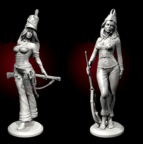 Bhowsa 1/35 Erster Weltkrieg Soldatin Resin-Modellbausatz Unbemaltes und unmontiertes Resin-Modell (2 Figuren) //e7c4J7 von Bhowsa
