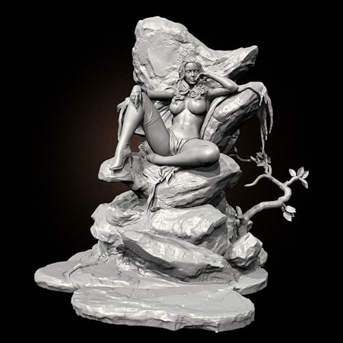 Bhowsa 1/35 Science-Fiction-Spezialagentin-Soldatin-Resin-Modellbausatz Unbemaltes und unmontiertes Resin-Modell //e4c2J1 von Bhowsa