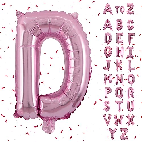 Biapian Buchstaben Ballons XXL, Große Buchstabe D Folienballon, 101.6CM Roségold Buchstaben Luftballon Aluminiumfolie Helium Ballons für Geburtstag Babyparty Hochzeit Jubiläum Dekoration (Roségold D) von Biapian