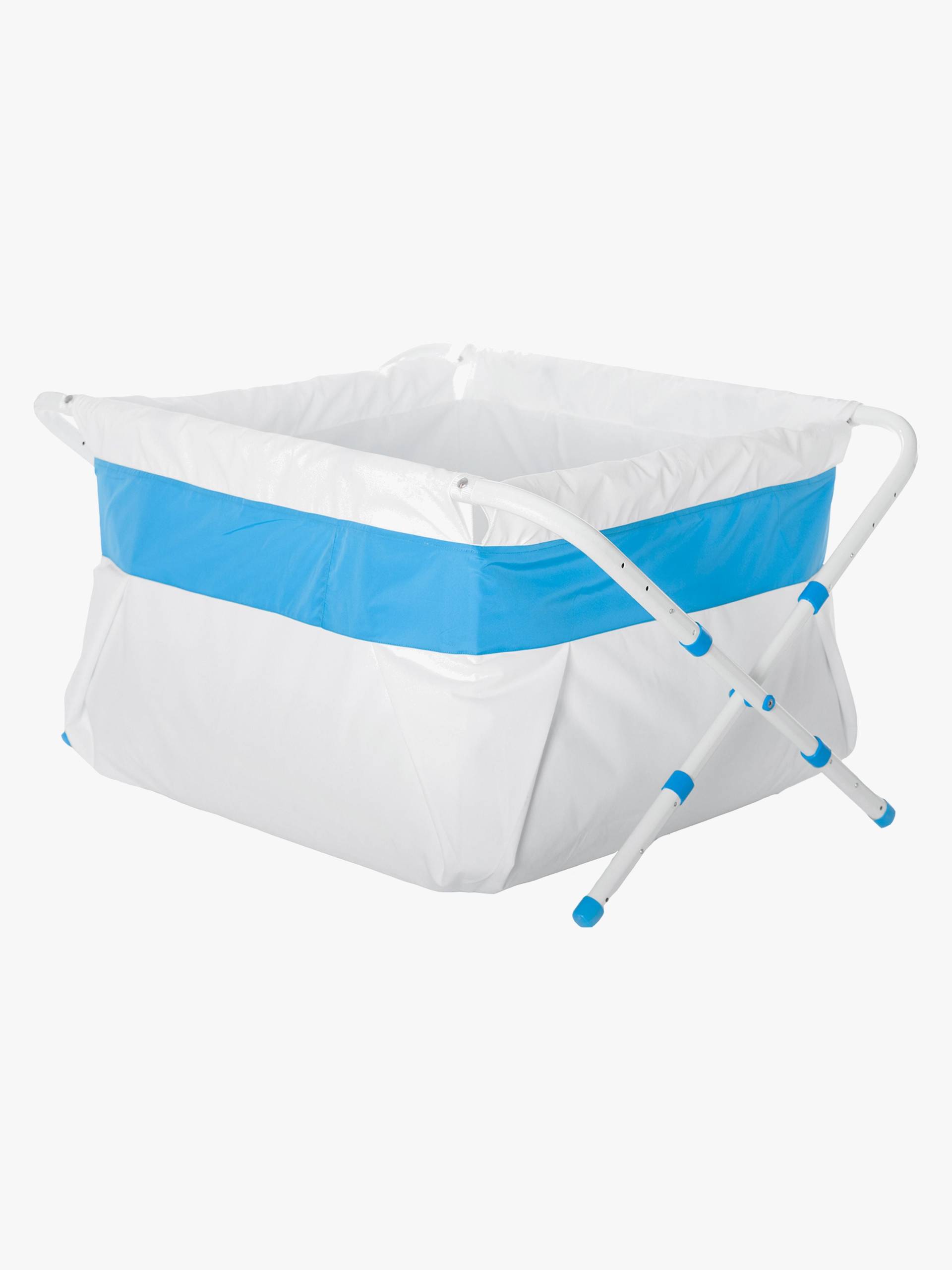 BiBaBad Flexi Zusammenklappbare Badewanne 80-100 cm, Blau von BibaBad