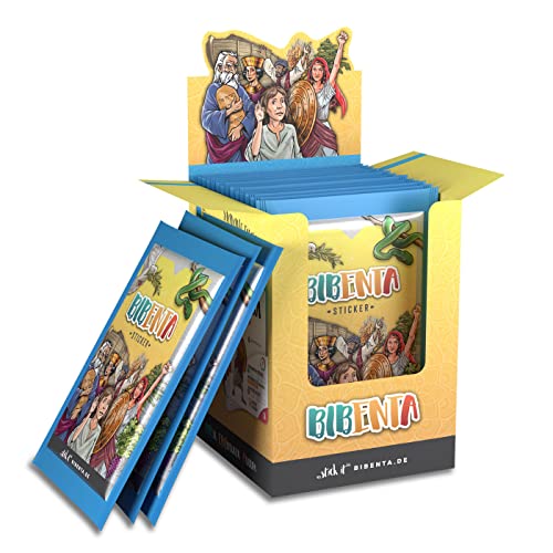 Bibenta Stickertüten Interaktive Kinderbibel (Dispenser 100 Sticketüten Booster) von Bibenta