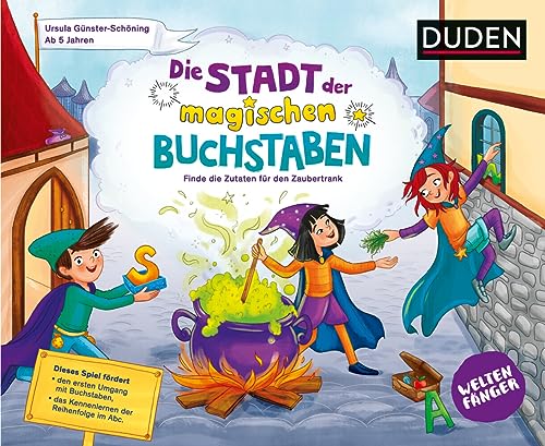 Bibliograph. Instit. GmbH WF: Die Stadt der magischen Buchstaben – ab 5 von Duden