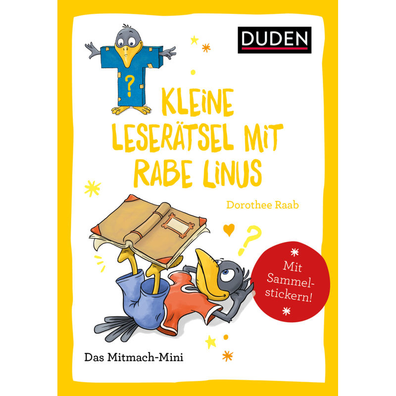 Duden Minis - Kleine Leserätsel mit Rabe Linus von Duden