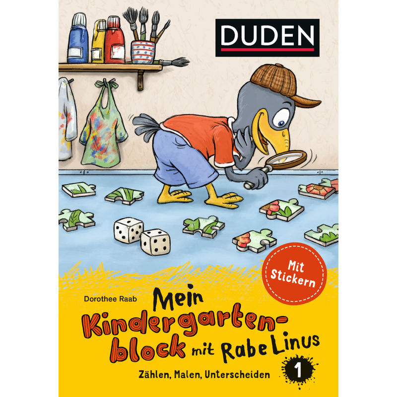 Mein Kindergartenblock mit Rabe Linus (1).Bd.1 von Duden