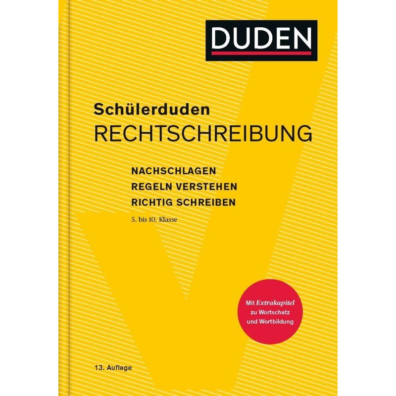 Schülerduden Rechtschreibung (gebunden) von Duden / Bibliographisches Institut