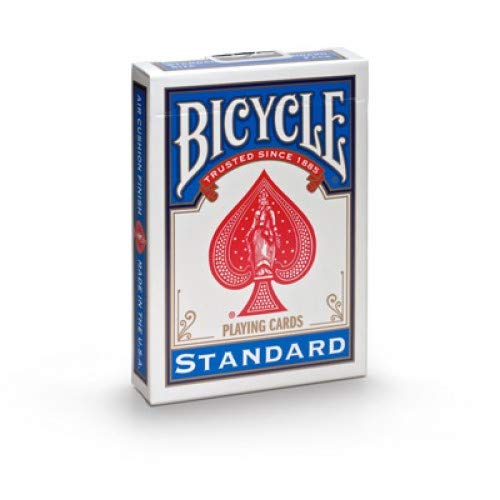Bicycle Brand Invisible Deck – berühmter Zauberkarten-Trick – inklusive Cascade-Kartentasche (blau) von Bicycle and Cascade Juggling