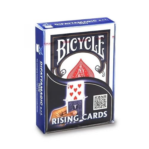 Bicycle Rising Cards Magic Trick Deck - Easy Beginner Card Magic Trick - Inklusive Cipher Playing Cards Bag von Bicycle and Cipher Playing Cards