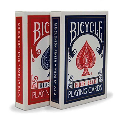 2 Decks Bicycle Rider Back 808 Standard Poker Playing Cards Red & Blue by Bicycle 2 Decks Bicycle Rider Back 808 Standard Poker Playing Cards Red & Blue by Bicycle von Bicycle