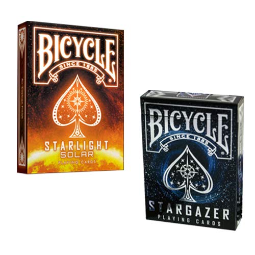 2 x Bicycle Stargazer + Stargazer Sunspot Playing Cards von Bicycle