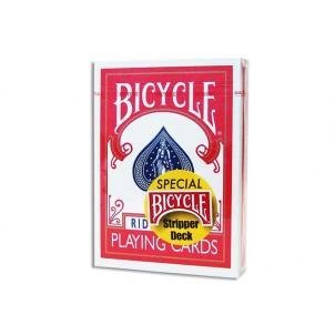 BICYCLE Stripper Deck - Red Back - Magic Trick by Bicycle von Bicycle