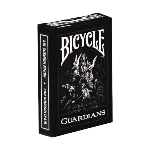 Bicycle 1020181 Guardians Pixar Kartenspiel, Schwarz, poker von Bicycle