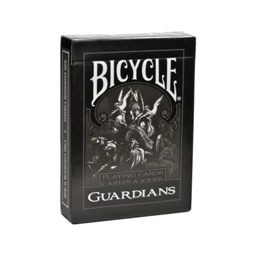 Bicycle Creatives Spielkarten – Bicycle Guardians/ Hochwertiges Design Kartenspiel/ Zauberkarten/ Kartendeck mit Schutzengel Thematik/ Magie & Kartentricks/ Geschenkidee, Schwarz, poker Bicycle Creatives Spielkarten – Bicycle Guardians/ Hochwertiges Design Kartenspiel/ Zauberkarten/ Kartendeck mit Schutzengel Thematik/ Magie & Kartentricks/ Geschenkidee, Schwarz, poker von Bicycle
