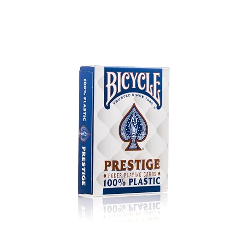 Bicycle F44100 Prestige Professionelles Plastikkarten-Pokerdeck, farblich sortiert von Bicycle