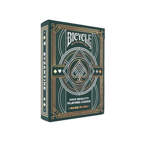 Bicycle Byzantine (Designer Spielkarten, Poker, Skat...), White von Bicycle