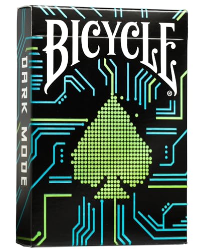 Bicycle Creatives Spielkarten – Bicycle Dark Mode/Hochwertiges Design Kartenspiel/Bicycle Kartendecks - Spielkarten für Sammler und Design-Fans/Kartendeck mit modernem Design/Geschenkidee von Bicycle