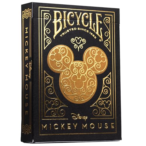 Bicycle Disney - Black & Gold Mickey von Bicycle