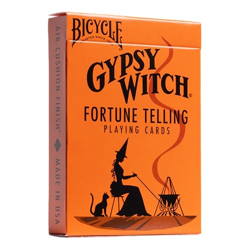 Bicycle Gypsy Witch Wahrsager-Spielkarten, 52 Spielkartendeck, Spielkartenspiele und Tarot-Lesezauber von Bicycle