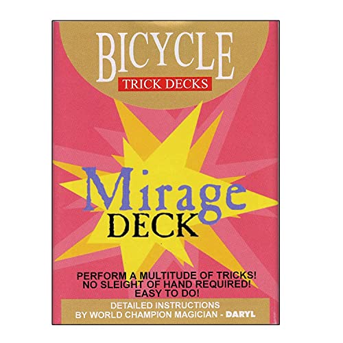Bicycle MIRAGEDEC_RED Trick Deck Bicycle MIRAGEDEC_RED Trick Deck von Bicycle