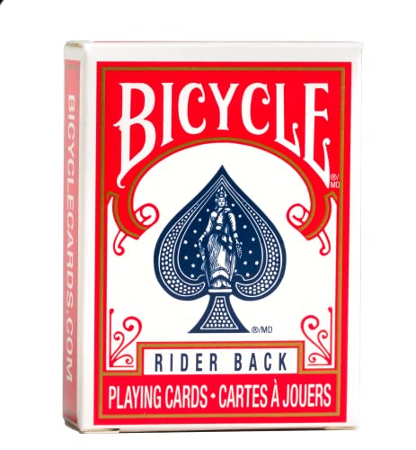 Bicycle Mini Decks Spielkarten – Einzeldeck – (Farbe kann variieren) – Kleiner als herkömmliche Decks von Bicycle