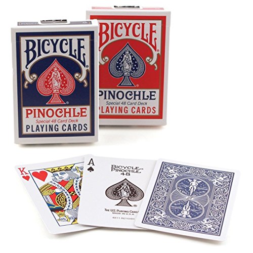 Bicycle Pinochle Spielkarten 4er Pack Bicycle Pinochle Spielkarten 4er Pack von Bicycle