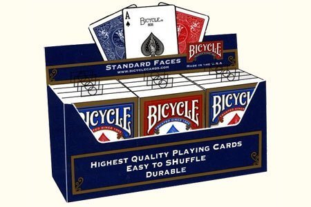 Bicycle Playing Cards 12 Decks (6 Red / 6 Blue) Standard Index Rider Back by Bicycle von Bicycle