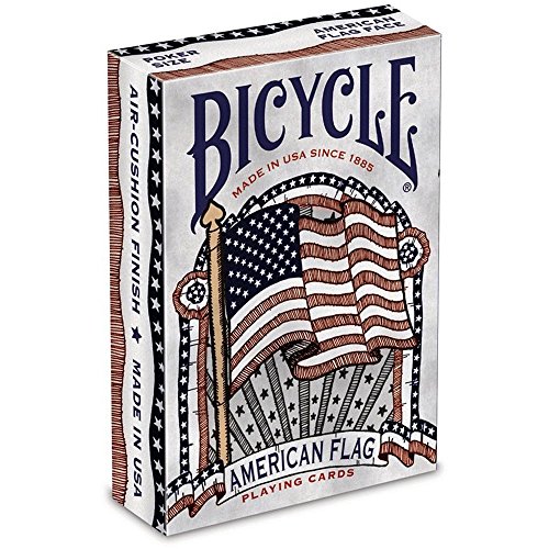 Bicycle Playing Cards Unisex-Adult American Flag Kartenspiel, Small Bicycle Playing Cards Unisex-Adult American Flag Kartenspiel, Small von Bicycle