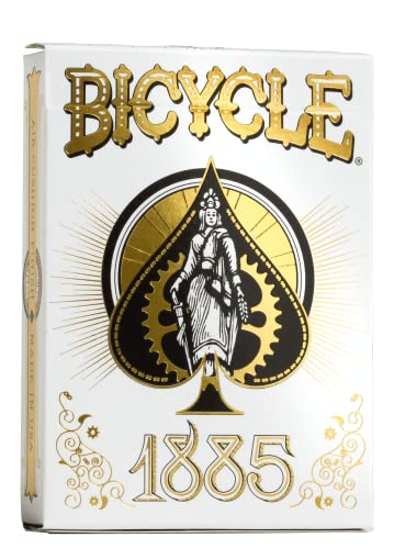 Fournier 10020281 - Bicycle 1885 Poker-Kartendeck, 1043864 von Bicycle