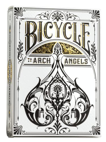 Bicycle Unisex-Adult Archangels Kartenspiel, White, Poker von Bicycle