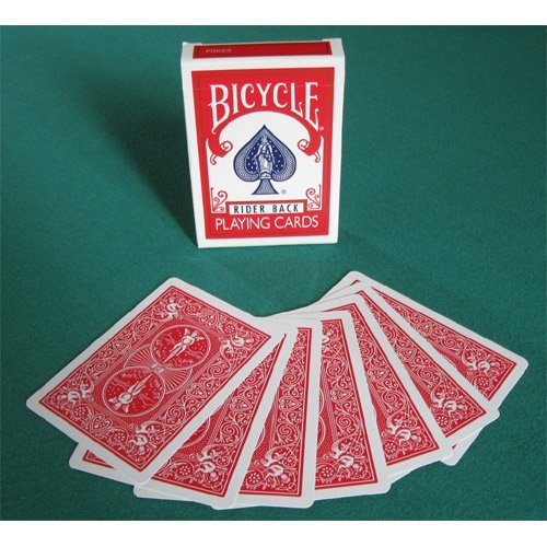Carte Bicycle Magic Gaff doppio dorso Rosso/Rosso von Bicycle