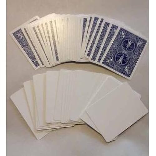 Fahrrad - leere Gesicht blau zurück Bicycle - Blank Face Blue Back von United States Playing Card Company