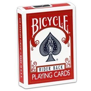 Red Bicycle Invisible Deck by Magic Makers TOY (English Manual) von Bicycle