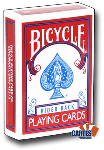 US Playing Card Company - Pokerkarten - Bicycle Mini Rot von Bicycle