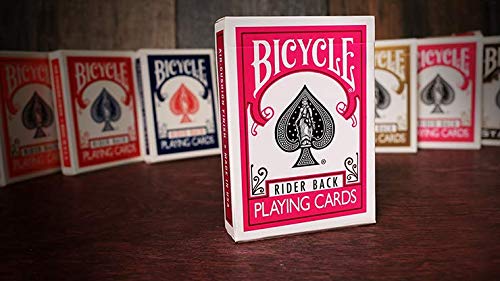 Vincenzo Di Fatta (V) Cards Bicycle Fuchsia Back USPCC von Vincenzo Di Fatta (V)