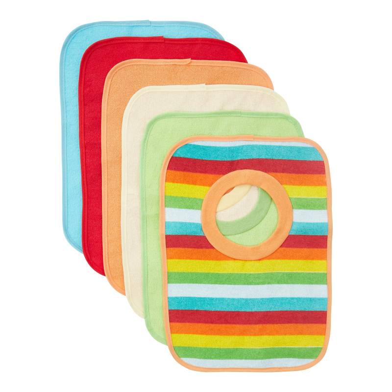 Bieco 6er-Pack Schlupflätzchen mit Folienrückseite Bieco 6er-Pack Schlupflätzchen mit Folienrückseite von Bieco