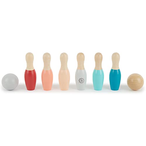 Bieco Mini Kegelspiel für Kinder aus Holz | ca. 10 cm | 8-TLG. Bowling Set Kinder | Outdoor Spielzeug | Kinder Spiele für Draußen Kinder | Kegel Outdoor Spiele Erwachsene | Set Spiel | Garten Spiel Bieco Mini Kegelspiel für Kinder aus Holz | ca. 10 cm | 8-TLG. Bowling Set Kinder | Outdoor Spielzeug | Kinder Spiele für Draußen Kinder | Kegel Outdoor Spiele Erwachsene | Set Spiel | Garten Spiel von Bieco