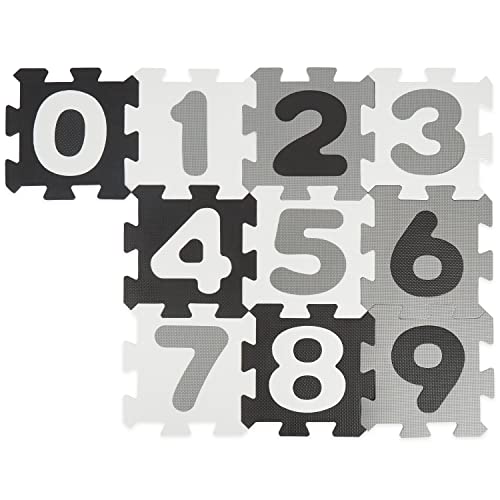 Bieco Puzzlematte, 26 Tlg. | XXL Puzzle für Kinder | Spielmatte Baby | Krabbeldecke | Turnmatte | Teppich | Buchstaben Lernen | Spielteppich für Jungen von Bieco