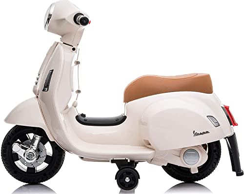 Biemme Vespa GTS Piaggio 6V - Kunststoff Ride-on Toy - Vespa - Toy Scooter - Erwachsene - Adult, Retro-Fans, Ride-on-Enthusiasten - Unisex von Biemme