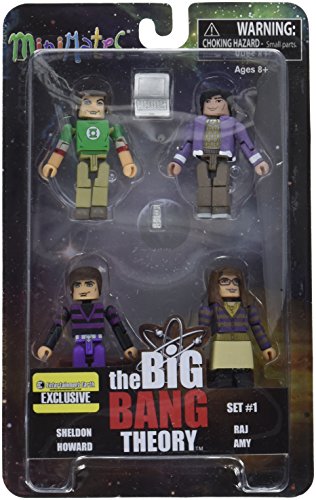 The Big Bang Theory Minimates Set 1 von Bif Bang Pow!